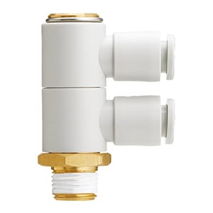 Double Universal Male Elbow