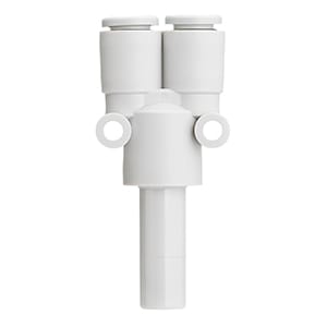 Different Diameter Plug-in "Y"