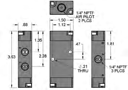 Alkon Corporation TD-4230 dimensions Alkon Corporation TD-4230 dimensions