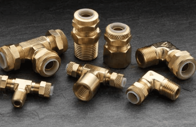 Alkon Brass Push To Connect Fittings