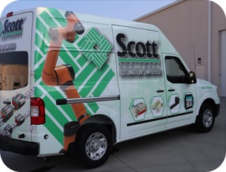 Scott Equipment Company Demo Van Scott Equipment Company Demo Van