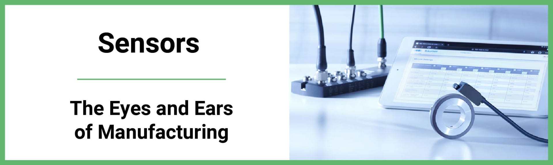 Sensors Available from Scott Equipment Company