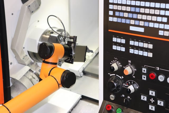 Machine Tending with the Aubo Collaborative Robot