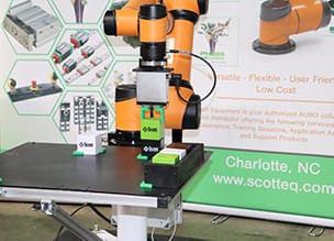 Aubo Robot Pick and Place Solution at Scott Equipment Company Aubo Robot Pick and Place Solution at Scott Equipment Company