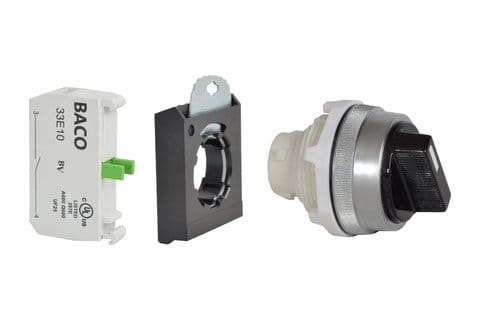 30mm Selector and Key Switches