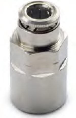 6463-02-04 Camozzi Nickel-Plated Push-in Fitting
