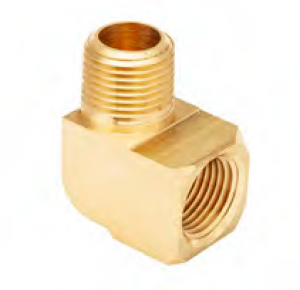 28156 Midland Industries 90° Street Elbow Brass Pipe Fitting