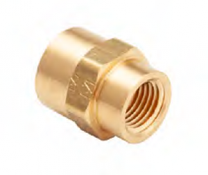 28181L Midland Industries Reducing Coupling Brass Pipe Fitting (Left Handed Thread)