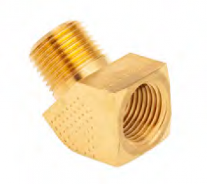 28232 Midland Industries 45° Street Elbow Brass Pipe Fitting