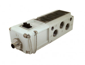 SP-VQ5000-PW-04T-M12 SMC Sub-base with M12 Connection