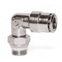 6520-02-02 Camozzi Nickel-Plated Male Elbow Swivel Fitting