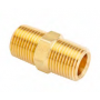 28213L Midland Industries Hex Nipple Brass Pipe Fitting with Left Handed Threads