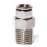 6510-04-04 Camozzi Nickel-Plated Push-in Fitting