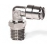 6520-08-08 Camozzi Nickel-Plated Male Elbow Swivel Fitting