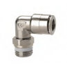S6520 8-1/4 Camozzi Nickel-Plated Push-in Fitting