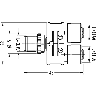Murrelektronik M12 Male to 2x Female Slimline Coupler 7000-41131-0000000 schematic