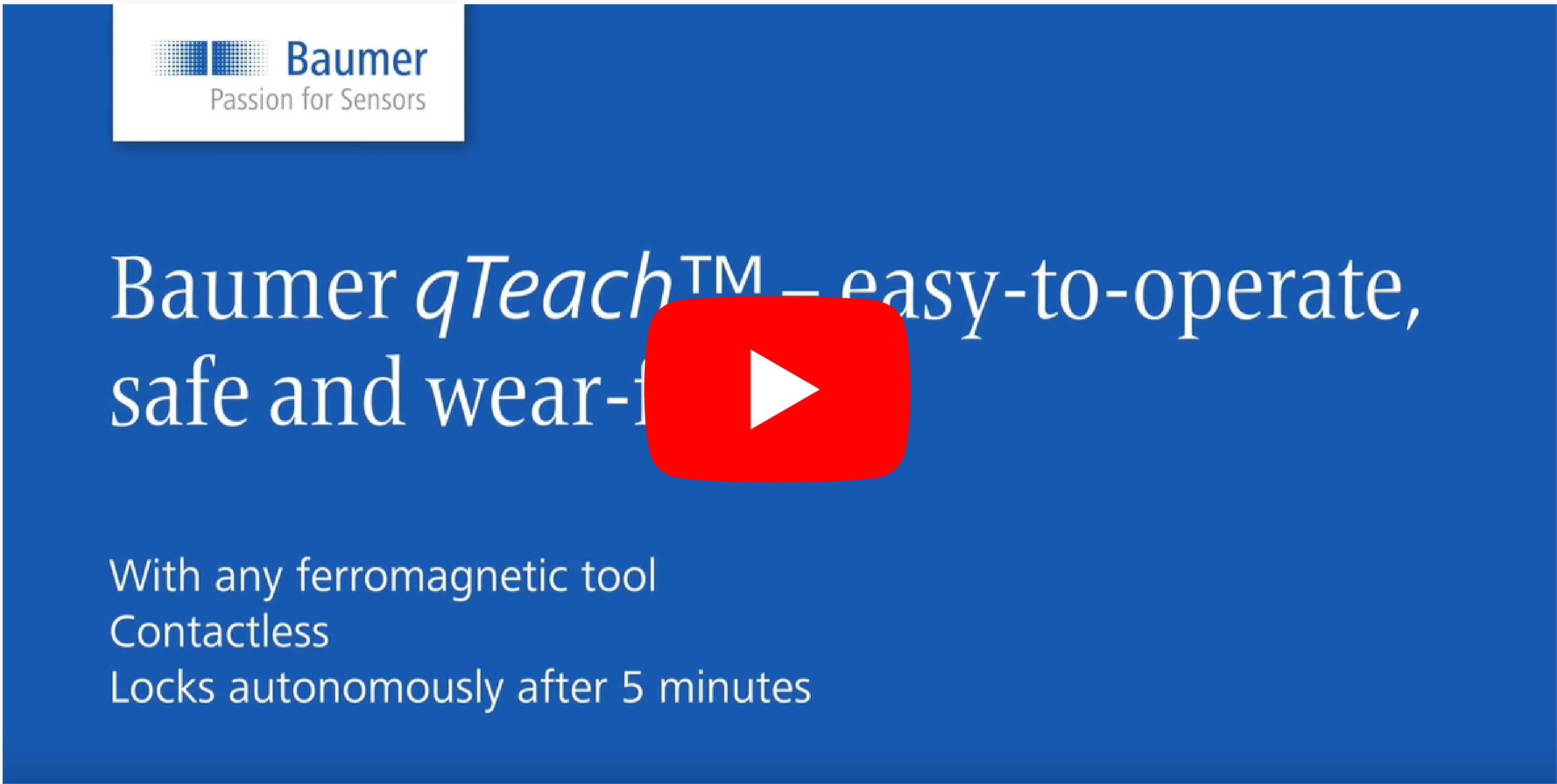 How to use Baumer qTeach