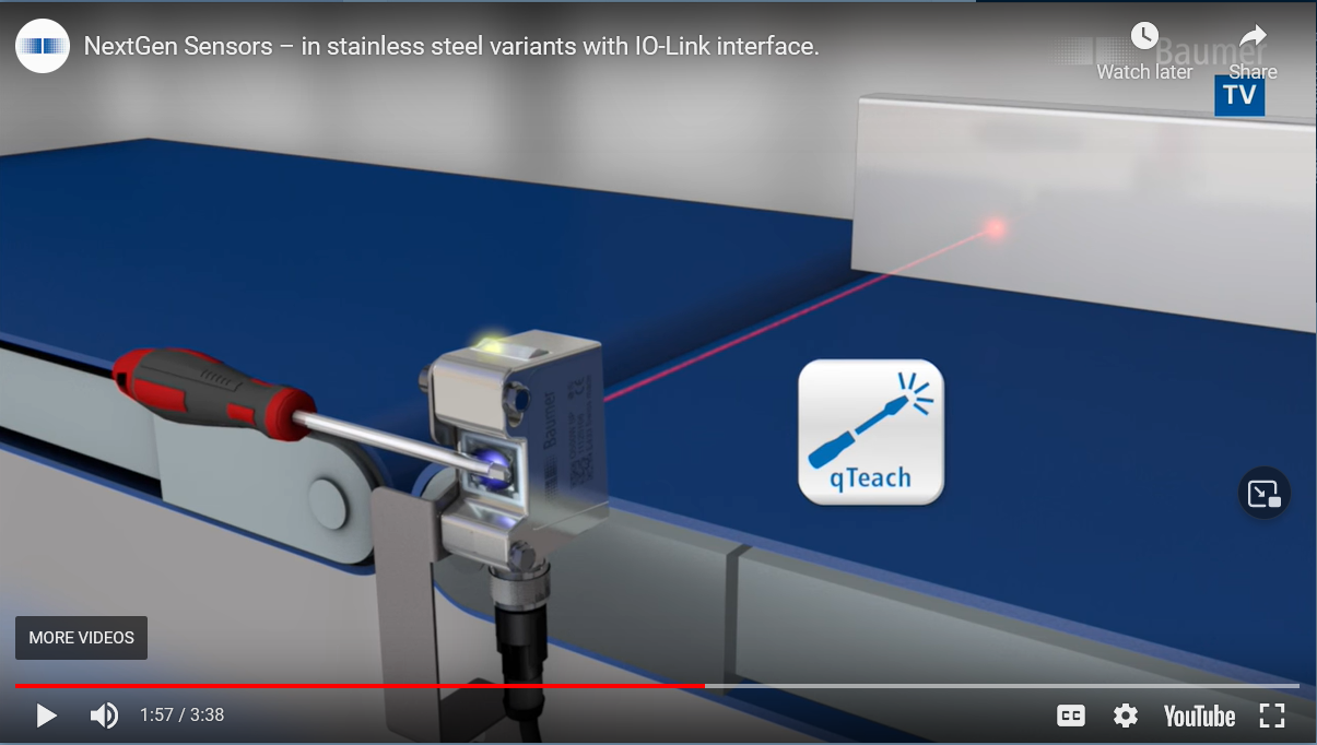 Baumer qTeach in Action