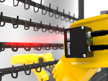 Baumser sensore robotic positioning