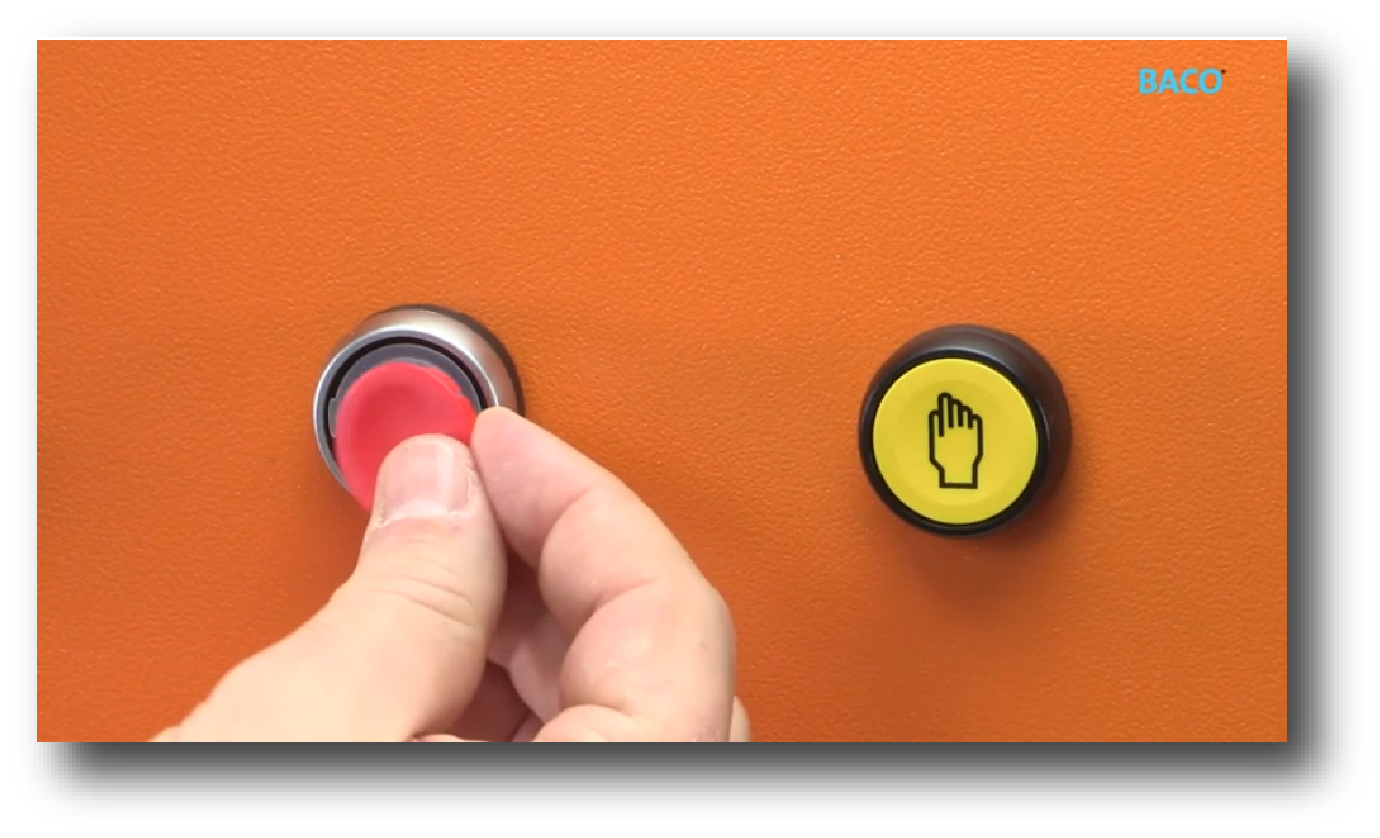 BACO CONTROLS Push Button Inserts