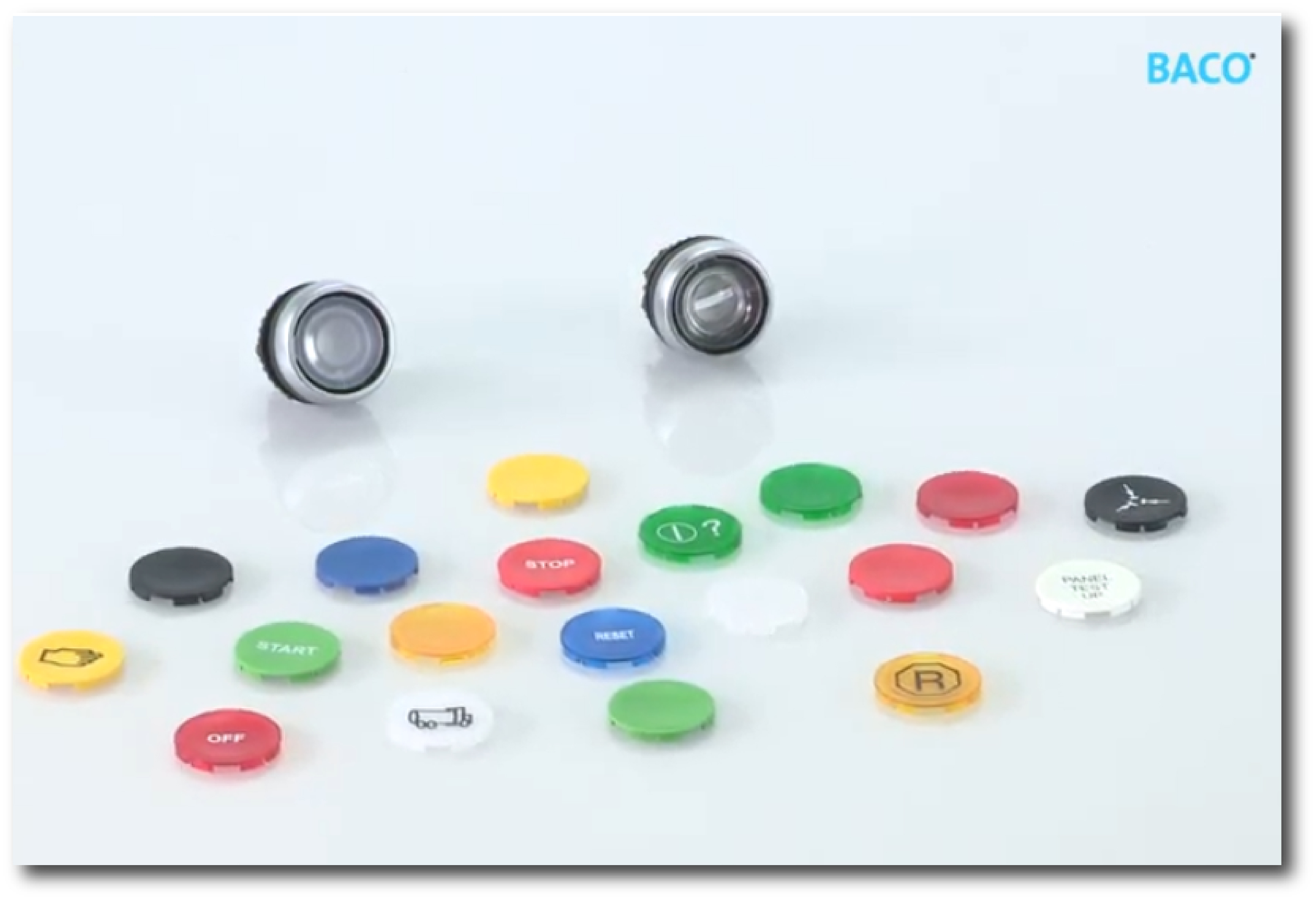 BACO CONTROLS Customized Push Buttons