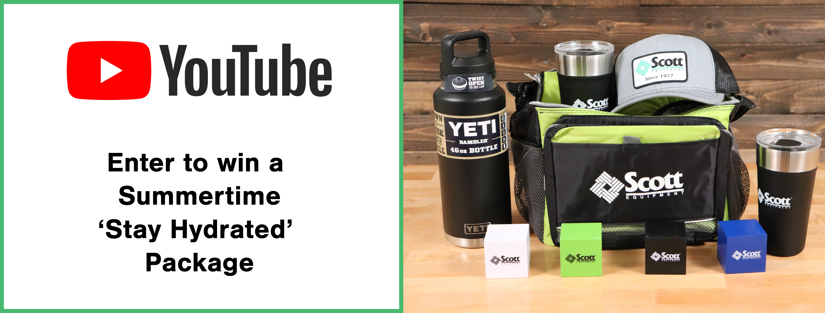 Scott Equipment Company Giveaway