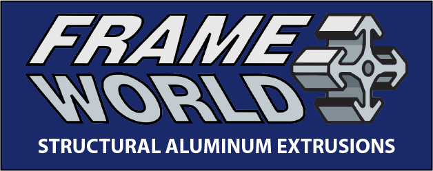 Frame-world aluminum extrusions availale from Scott Equipment Company