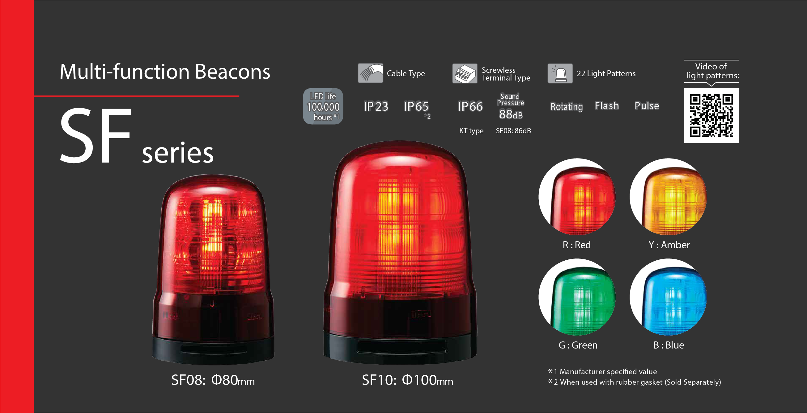 PATLITE SF Series Beacon Light