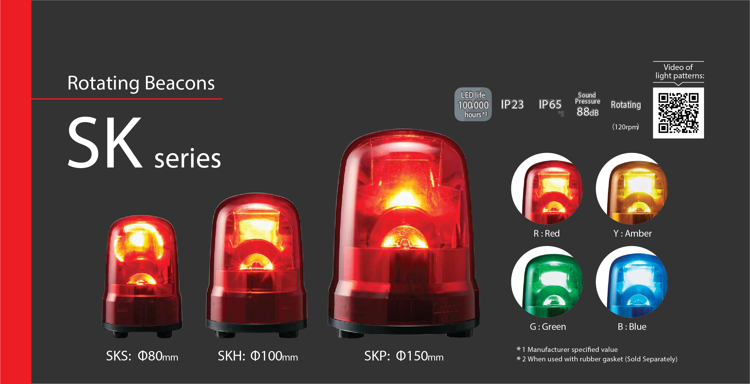 PATLITE SL Series Flashing Beacons