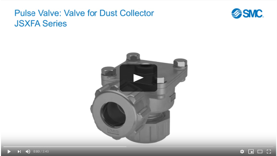SMC JSXFA Pulse Valve Informational Video