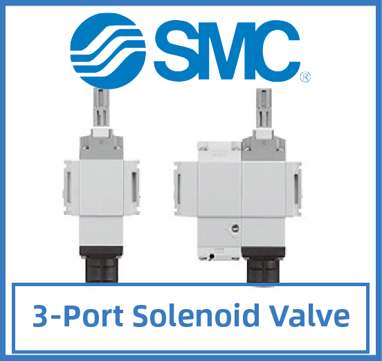 SMC AMS 3-Port Solenoid Valve