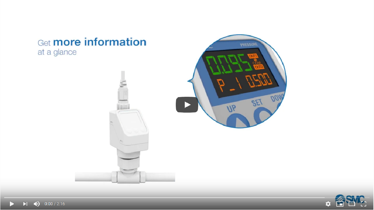 SMC Digitial Pressure Switch Video SMC Digitial Pressure Switch Video