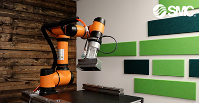 MHM Gripper being used on Aubo Robot