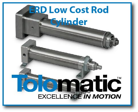 Tolomatic Actuator ERD Low Cost Rod Cylinder