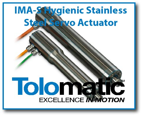 Tolomatic Actuator IMA-S Stainless Steel Actuator
