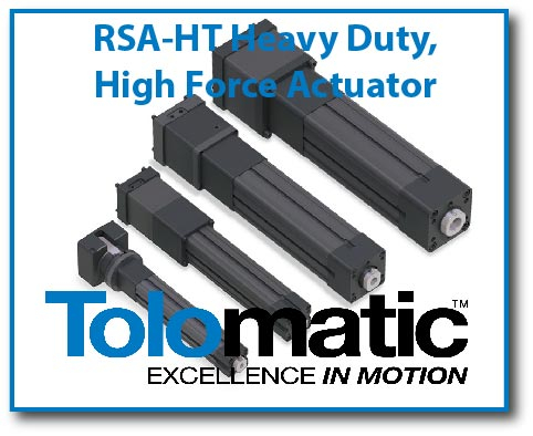 Tolomatic Actuator RSA-HT Heavy Duty Actuator