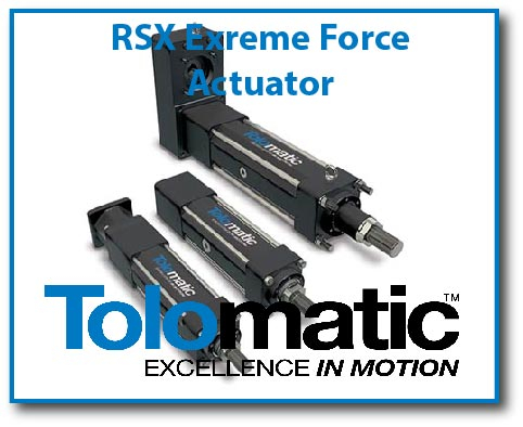 Tolomatic Actuator RSX Extreme Force
