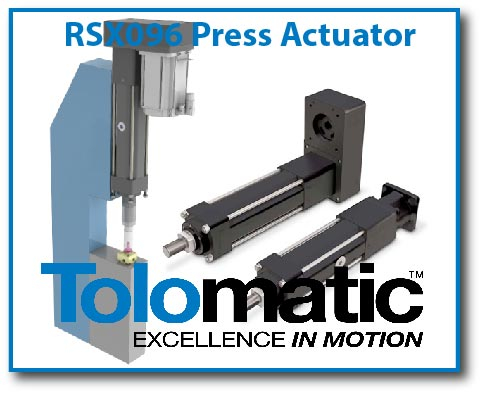Tolomatic Actuator RSX096 Press Actuator