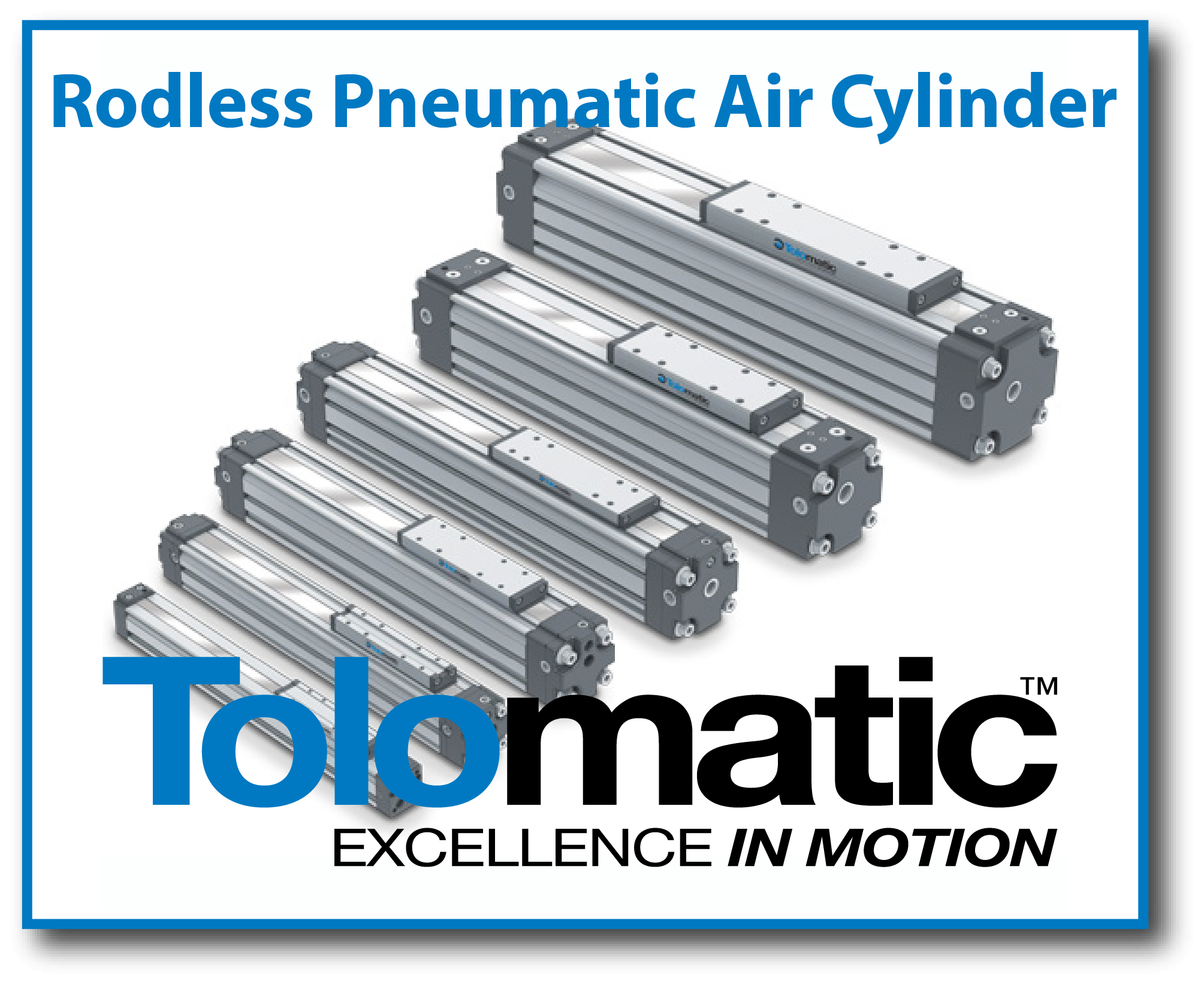 Tolomatic Actuator - Rodless Pneumatic Actuators