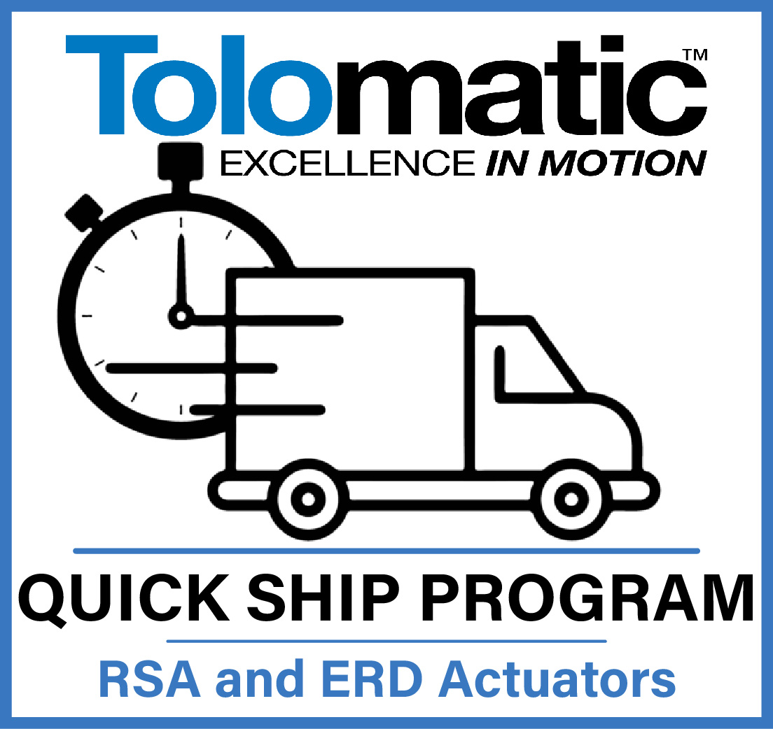 Tolomatic Quick Ship Program