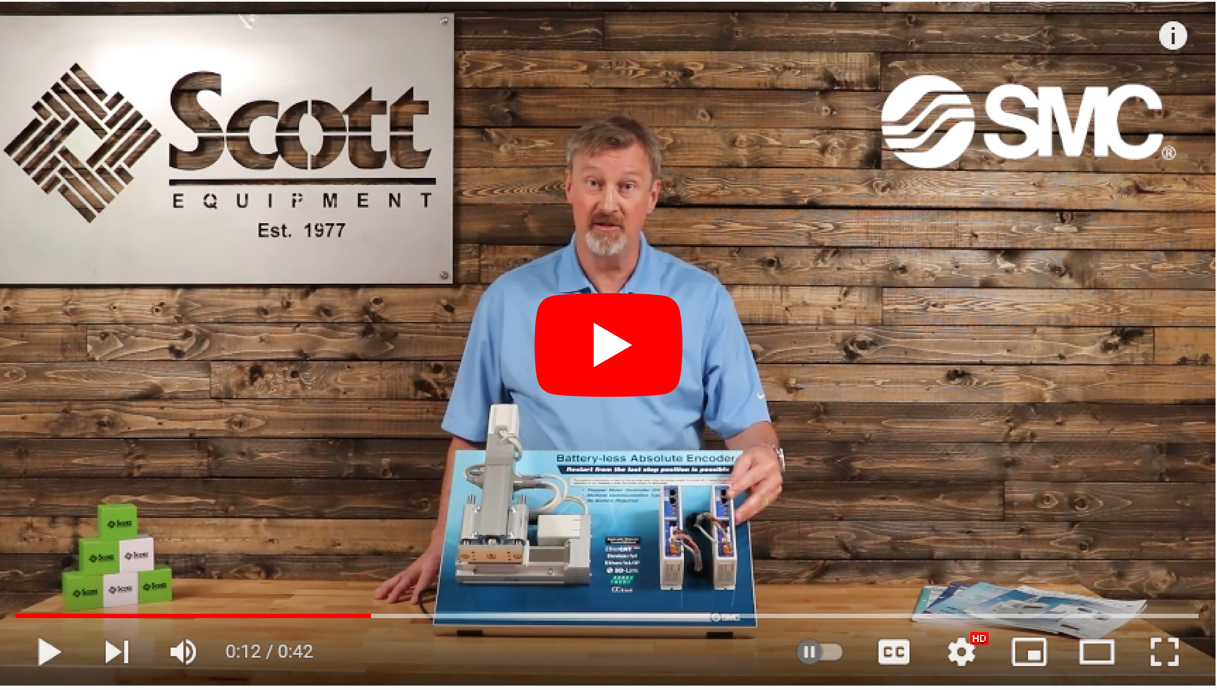 SMC Electric Actuator Encoders at Scott Equipment Company