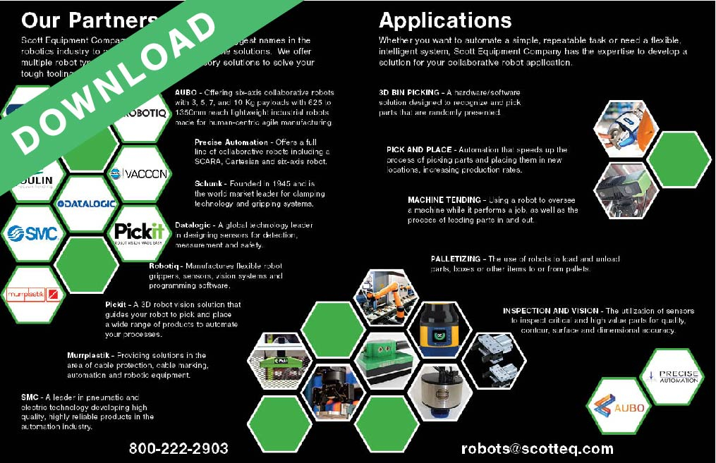Download our Collaborative Robot Solutions Flyer
