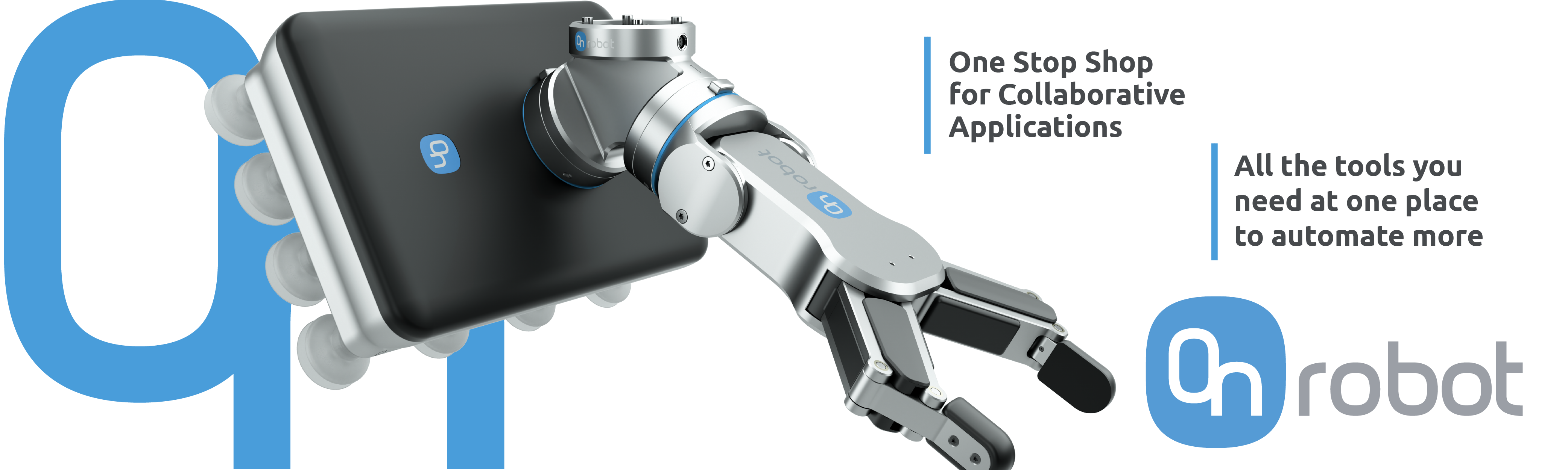 OnRobot Works with any robot manufacturer