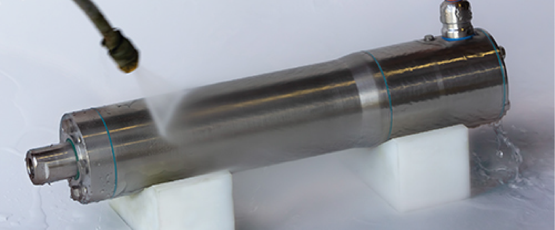 Tolomatic hygienic stainless steel actuator for washdown motion applications