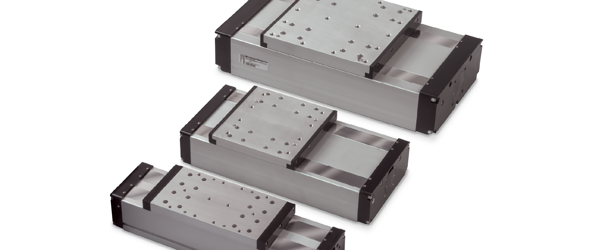 Bearing and guide options for Tolomatic electric rodless actuators
